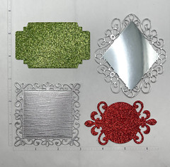 Die Cuts Decorative Plaque 8 Pieces *You Choose Color* Foil Mirror Specialty Car