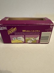 Vintage School Stickers Rolls Perfect Print Reward Teacher 600+ With Dispenser