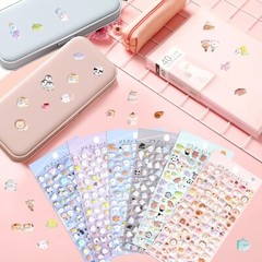 Jactales 600+ Cute Mini Puffy Stickers-Small 3D Tiny Micro Bulk Sticker Set f…