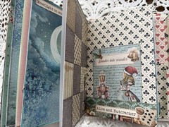 Junk Journal Handmade – Christmas Alice in wonderland
