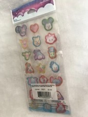 New Sealed Hallmark Disney Emoji Puffy ? Stickers Mickey Pooh Donald Stitch +