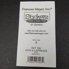 Frances Meyer Stickers Ants & Ladybugs RST 739 Picnic