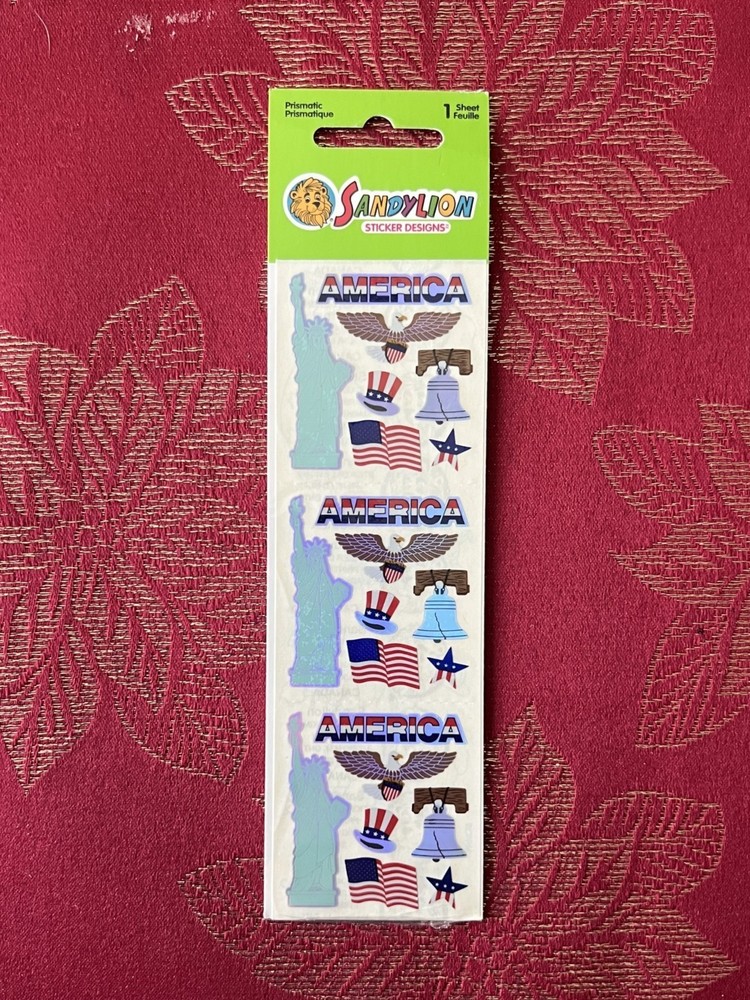 YOU CHOOSE-Patriotic July 4th Independence Day Stickers Jolee’s Doodlebug Sticko