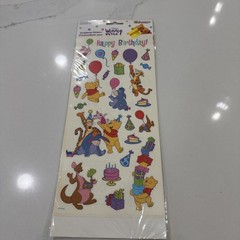 Disney Winnie Pooh Party Tigger Piglet Eeyore Kanga Sandylion Scrapbook Stickers