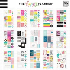 NEW Happy Planner Sticker Book – Happy Quotes 496 Pieces 🌈☀️🪩✨🪴🌼
