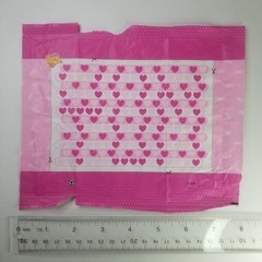 14 ct Secret Crush Candy Wrapper Themed Ephemera Lot for Junk Journal, Art, etc.