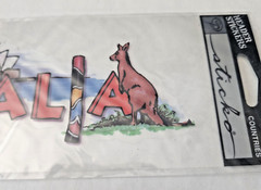 Sticko Countries Header Sticker Australia Sydney Koala Kangaroo Down Under