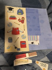 HUGE Bulk Scrapbooking Embellishments, Letters and Stickers Lot 100+ Items