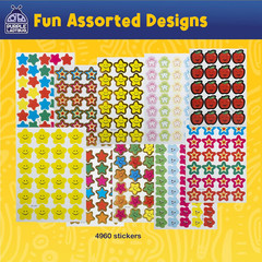 Teacher Stickers for Students – 4960 Reward Stickers for Kids Classroom Supplies