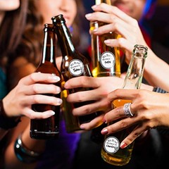 Zonon 600Pcs This Drink Belongs to Stickers Bulk, Blank Drink Labels, 1.5 in