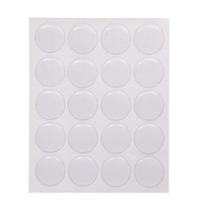 100 Pcs 20mm Round Adhesive Epoxy Stickers for Bottle Caps Pendant Necklace