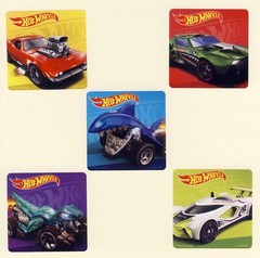 30 Hot Wheels Large Stickers – Party Favors – Rewards – Cars, Monster Trucks