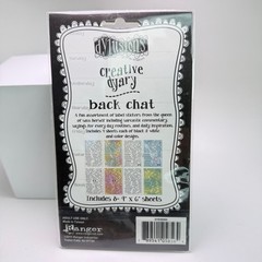 Tim Holtz Vellum Scenes Remnant Rubs & Dylusions Back Chat Lot of 3 New