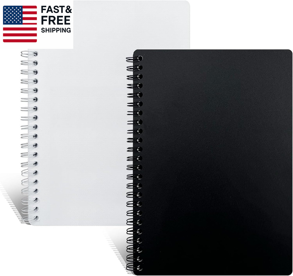 2 Pack Reusable Sticker Book Collecting Album Sticker Storage Organizer Book wit