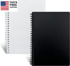 2 Pack Reusable Sticker Book Collecting Album Sticker Storage Organizer Book wit