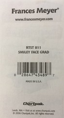 SMILEY FACE GRAD Stickers(5pc)Frances Meyer•Educational Degree•Cap •Congrats•