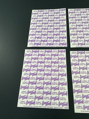 Lisa Frank Stickers Lot 6 Sheets S362 S363 S365 S366 S367 S369 Full Sheets
