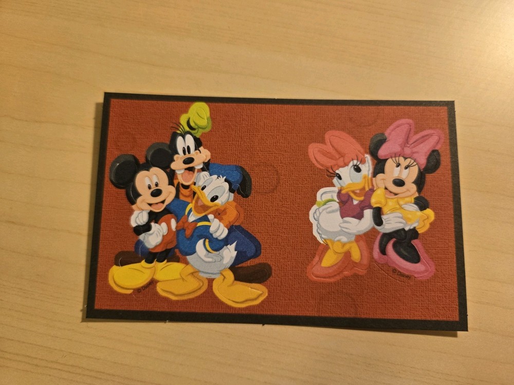 Creative Memories Disney Characters Die Cuts Mickey Minnie Mouse Goofy Donald