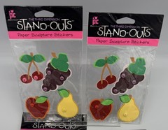 Provo Craft The Third Dimension Stand Outs Scrapbook Embellishments – 4 Pieces