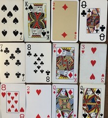 Single Swap Playing Cards LOT of 28 GREEN Themed Many Vintage