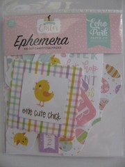 Echo Park WELCOME EASTER Die Cut 33 Pieces NIP