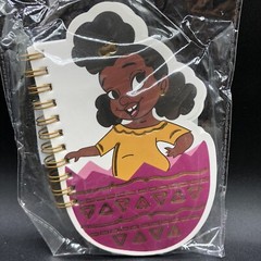 Black Paper Party Easter 4 Notebooks Boy & Girl In Egg Shells Chocolate Bunny