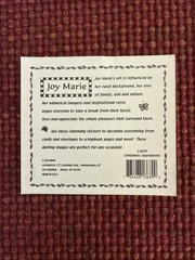 New Joy Marie Scrapbooking Stickers – Christmas Ingredients