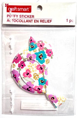 Large Puffy Stickers Scrapbooking Journal Card Recollections