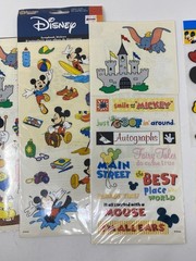 Sandylion Disney Sticker Lot Mickey Mouse 6×12 XL Minnie Theme Park