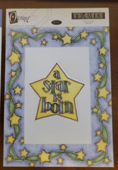 O’Scrap! Cardz scrapbooking frames & die cuts, baby boy themed