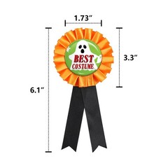 12 PCS Halloween Costume Award Ribbon Trick Treat Contest Party Prize