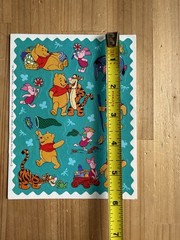 Vintage Hallmark Disney Winnie The Pooh Piglet Tigger Eeyore Stickers One Sheet