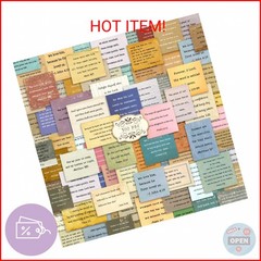 300 PCS Vintage Bible Verse Stickers, Typewriter Style Christian Stickers, Inspi