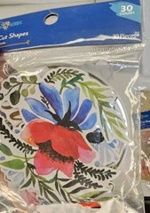 Lot of 7 Crafting Stickers for Scrapbooking and Die Cut Shapes Assorted Brands