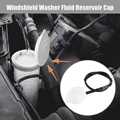pcs 860A164 Black Windshield Wiper Washer Fluid Reservoir Tank Bottle Cap 2