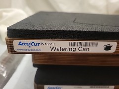 Accucut Die Cut 12×10 Watering Can