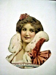 Lovely Vintage Cut-Outs of Young Women w/ Charming Smiles & Young Boy *
