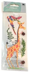 Jolee’s Jungle Zoo Animals Giraffe Parrot Snake Bugs Scrapbooking Stickers