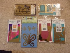 American Traditional Brass Stencils 6 pkgs Scrapbooking Crafts Embossing NEW