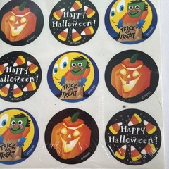 Vintage 1998 Trend Scratch n Sniff Stinky Stickers Halloween Licorice 60 Sealed
