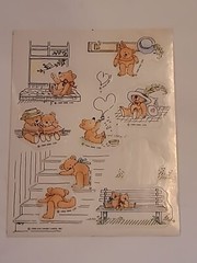 Romantic 1980’s Vtg Stickers Mixed Lot of 72 Current Hallmark SJB Kilban Cat