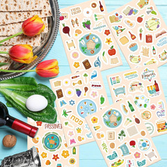 Passover Stickers for Kids 720PCS Labels for Envelopes, Cards, and Decorations