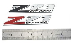Aimoll Grille Z71 Off Emblem Badge Replacement for Gm Chevrolet Silverado Tah…