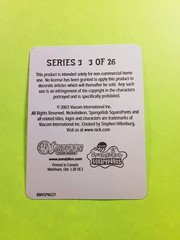 vintage Sandylion 2003 prism Sponge Bob vending machine sticker