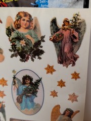 4 Pkgs VTG 1999 Paper Magic Group Angel Stickers Sticker Central Collector Cards