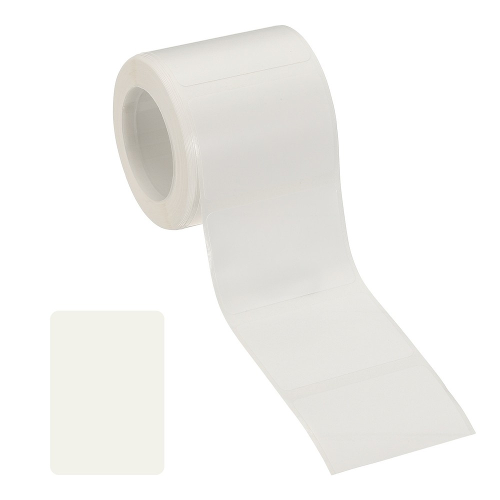 240 Pcs Thermal Sticker Paper, 1.4×1″ Square Thermal Printer Label, White