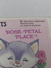3 Vintage 1983 Hallmark Stick-r-treats Rose Petal Place Sticker Treats Sheet
