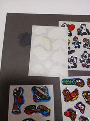 Vintage 1980s Vending Machine Prism Sticker Sheets Unicorn Rainbow Lot 8 65 Pcs