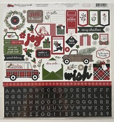 Carta Bella 12×12 Stickers-Variations-Well Played, Rough & Tumble, Haunted, More