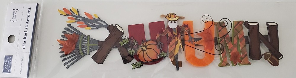 NEW Karen Foster – AUTUMN Stacked Statement Sticker